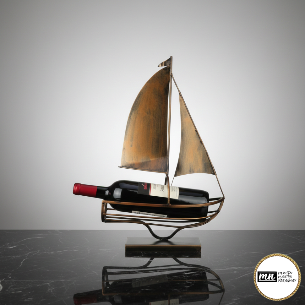 Porta Botella de Metal Mn