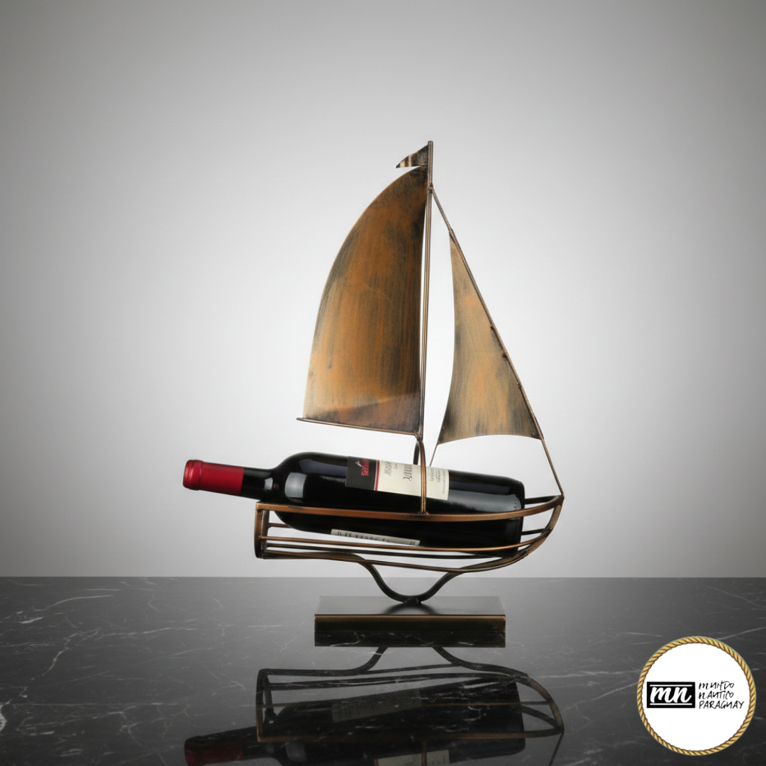 Porta Botella de Metal Mn